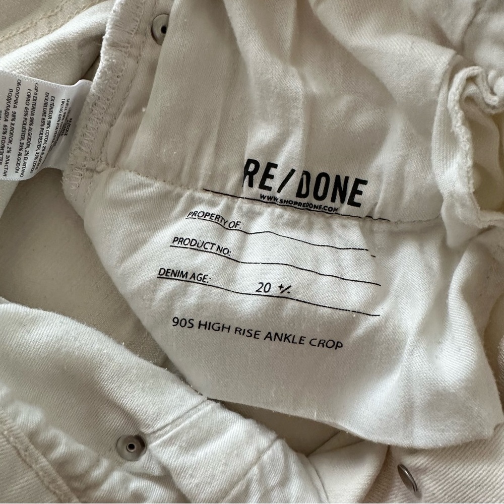 ReDone High Rise Jeans - Picture 5 of 5